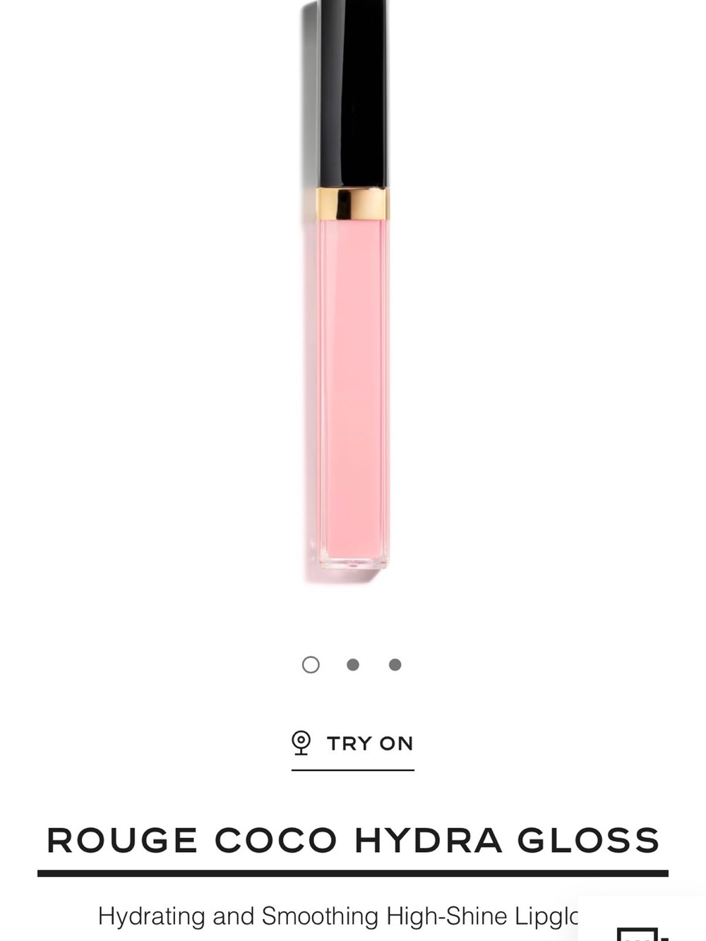 CHANEL Rouge Coco Gloss 726 Icing - New
